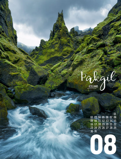 Wonderful World Kalender 2027 (66 x 24 cm)