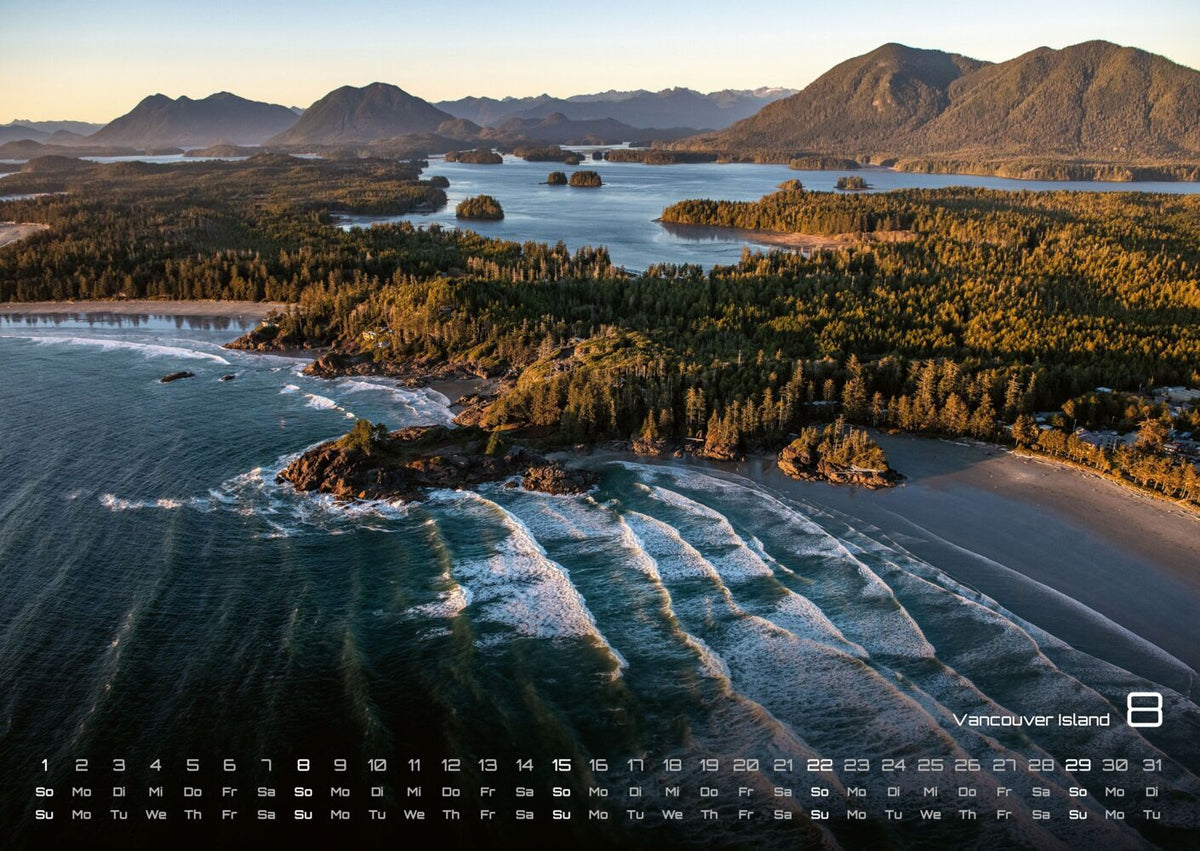 Kanada Kalender 2027 - Abenteuer Natur (DIN A2, 42 x 49.4 cm)