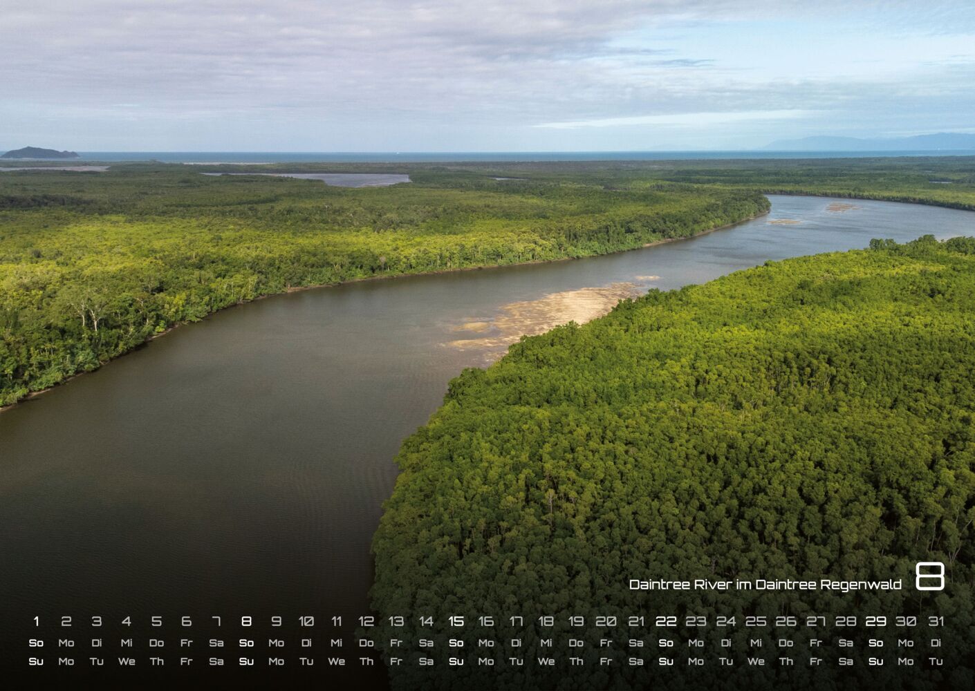Australien Kalender 2027- das Land der Kängurus (DIN A2, 42 x 59.4 cm)