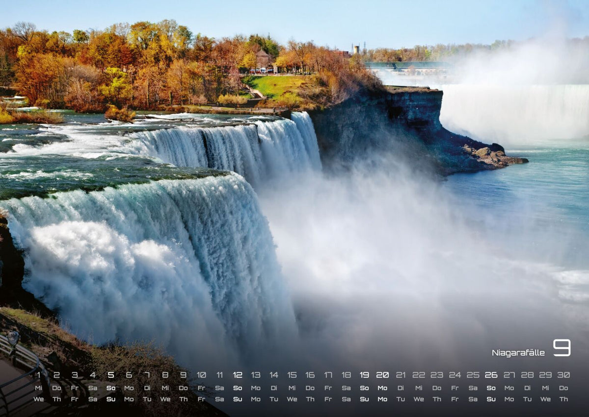 Kanada Kalender 2027 - Abenteuer Natur (DIN A2, 42 x 49.4 cm)