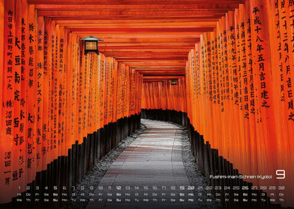 Japan Kalender 2027 - Im Land der aufgehenden Sonne (DIN A2, 42 x 59.4 cm)