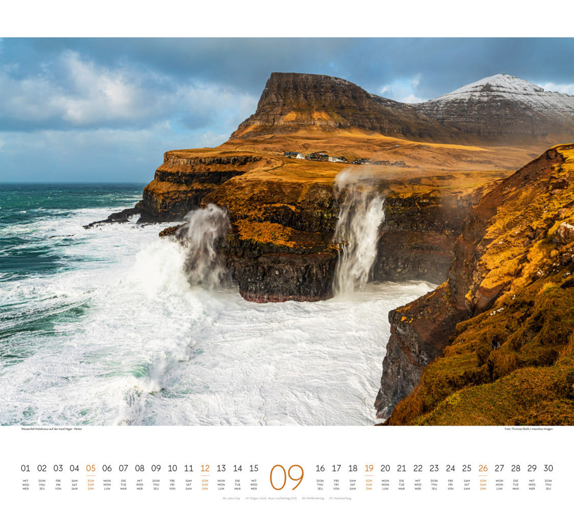 Phantastische Landschaften Kalender 2027 (48 x 54 cm)