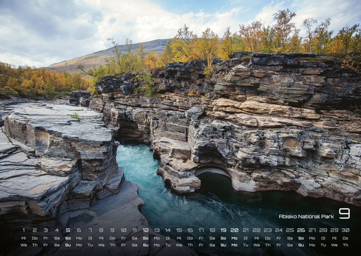 Schweden Kalender 2027 - Magie des Nordens (DIN A2, 42 x 59.4 cm)