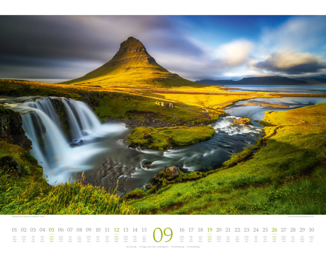 Morgenlicht Kalender 2027 (42 x 54 cm)