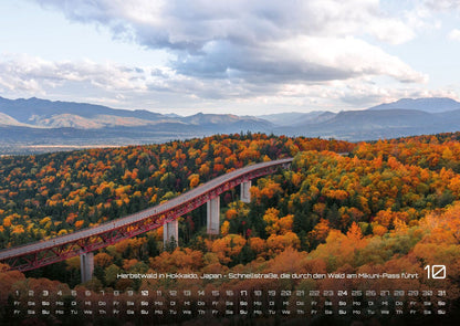 Japan Kalender 2027 - Im Land der aufgehenden Sonne (DIN A2, 42 x 59.4 cm)