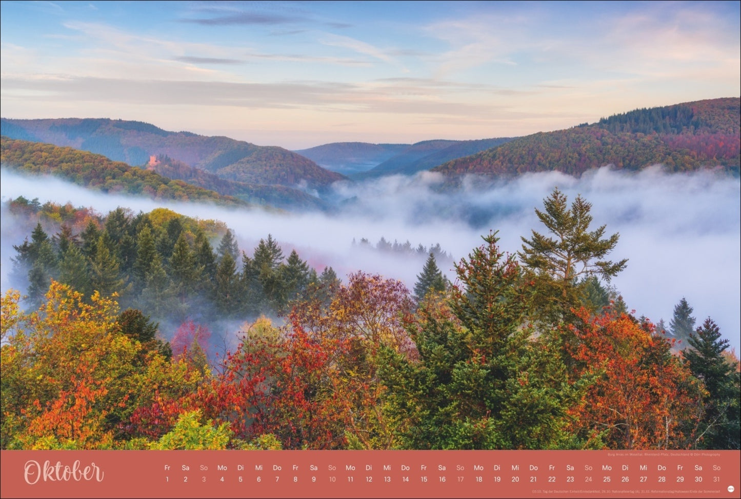 Zauberwälder Kalender 2027 (39 x 58 cm)