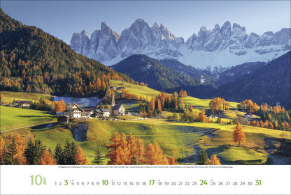 Berge Kalender 2027 (39 x 58 cm)