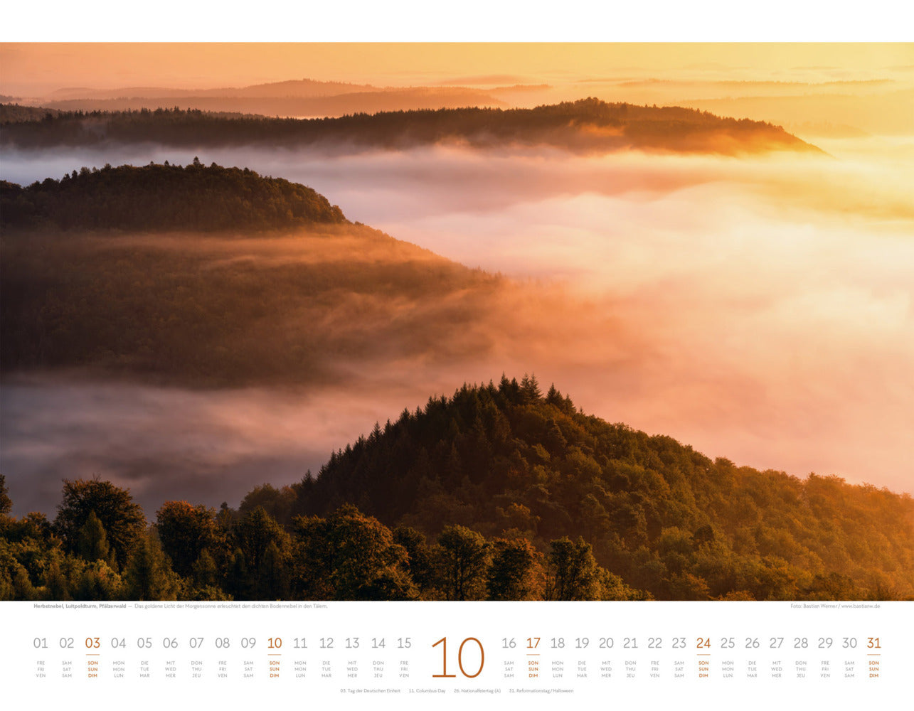 Naturkräfte Kalender 2027 - Wetterphänomene und Naturgewalten (42 x 54 cm)