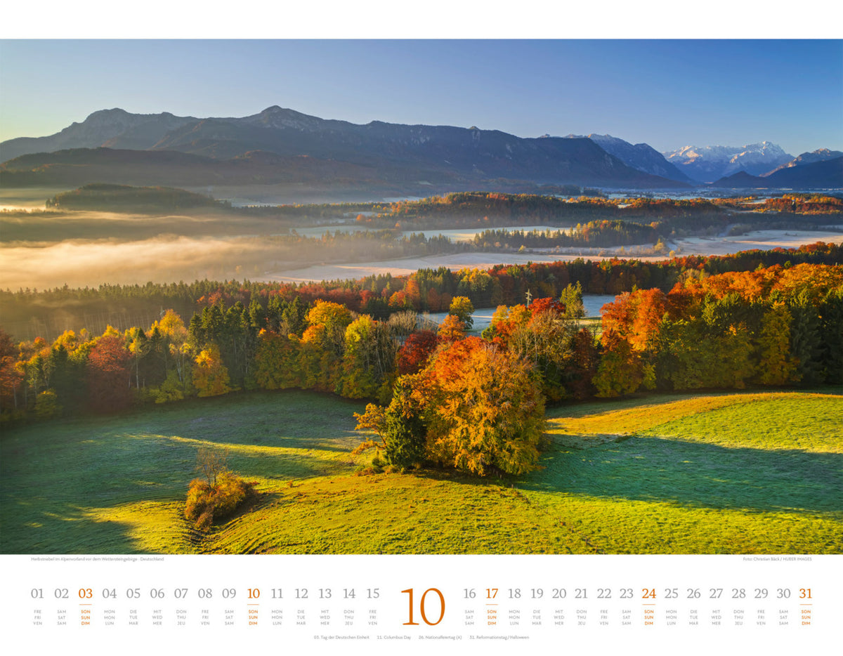 Morgenlicht Kalender 2027 (42 x 54 cm)