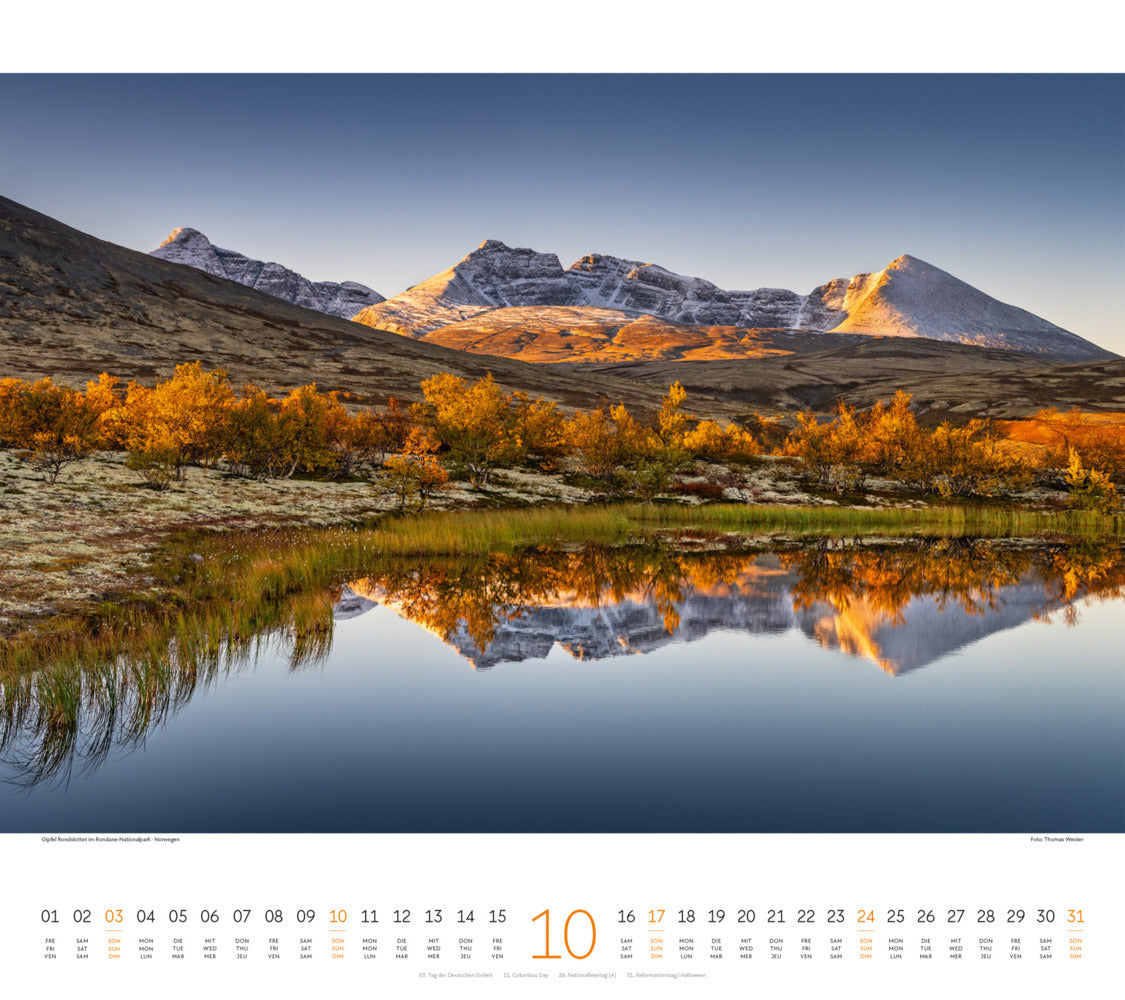 Phantastische Landschaften Kalender 2027 (48 x 54 cm)