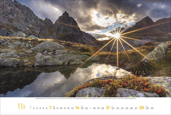 Berge Kalender 2027 (39 x 58 cm)