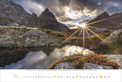 Berge Kalender 2027 (39 x 58 cm)