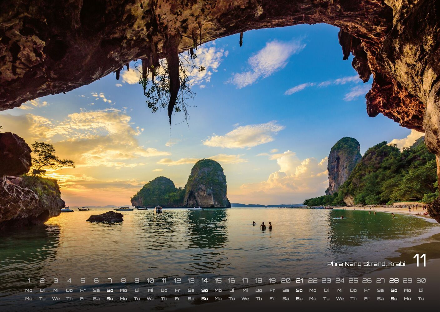 Thailand Kalender 2027 - Land of Smiles (DIN A2, 42 x 59.4 cm)