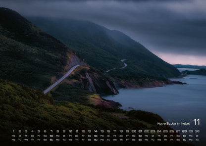 Kanada Kalender 2027 - Abenteuer Natur (DIN A2, 42 x 49.4 cm)