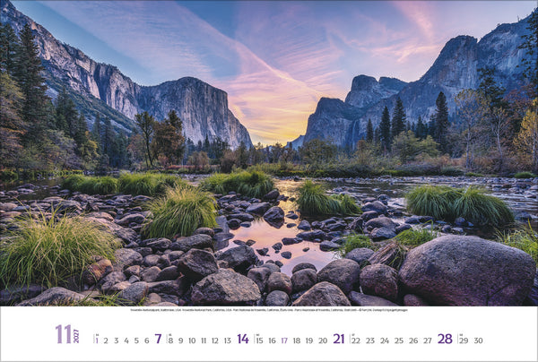Sehnsuchtsorte Kalender 2027 (39 x 58 cm)