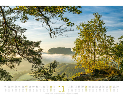Morgenlicht Kalender 2027 (42 x 54 cm)