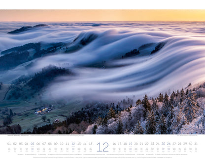 Naturkräfte Kalender 2027 - Wetterphänomene und Naturgewalten (42 x 54 cm)