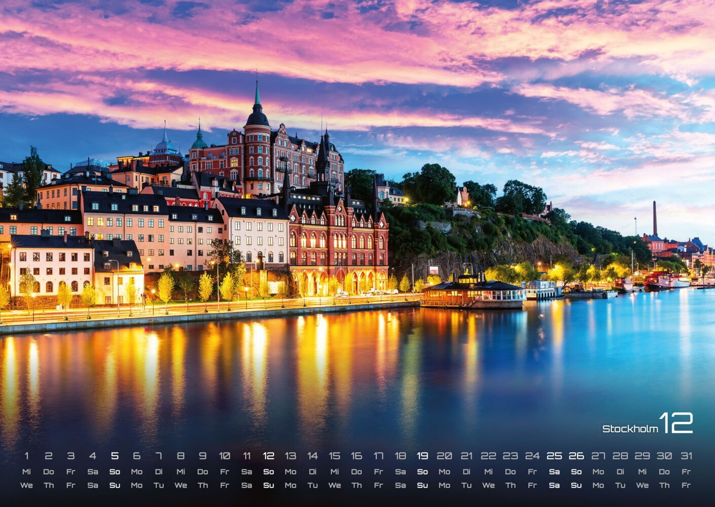 Schweden Kalender 2027 - Magie des Nordens (DIN A2, 42 x 59.4 cm)