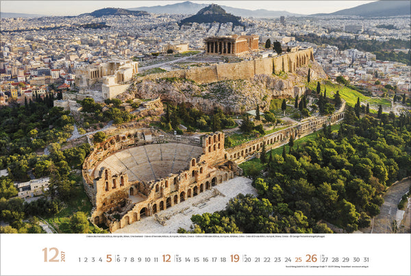 Sehnsuchtsorte Kalender 2027 (39 x 58 cm)
