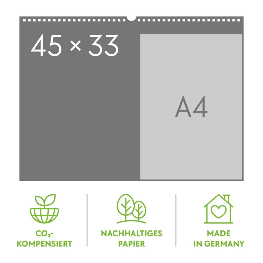 Harmonie Kalender 2027 (33 x 45 cm)