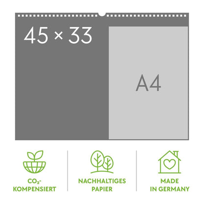 Harmonie Kalender 2027 (33 x 45 cm)