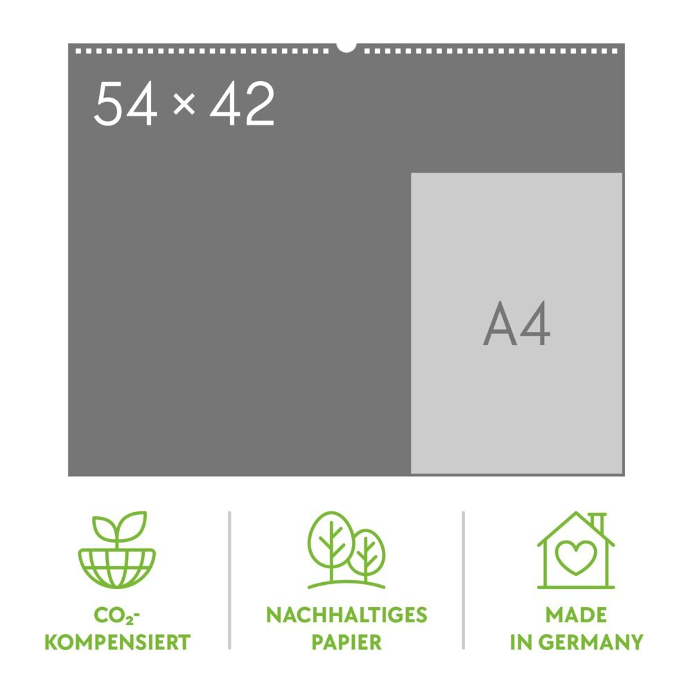 Morgenlicht Kalender 2027 (42 x 54 cm)