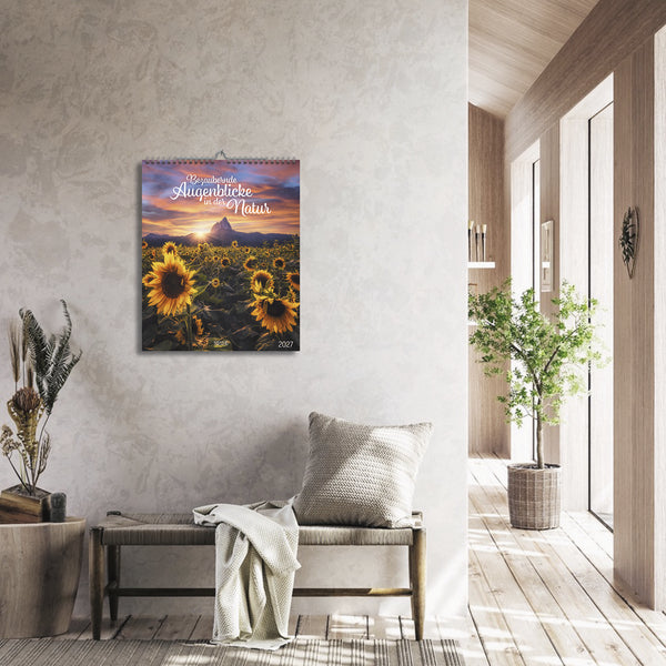 Bezaubernde Augenblicke in der Natur 2027 (55 x 45 cm)
