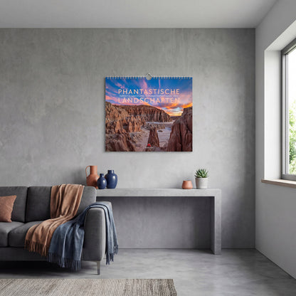 Phantastische Landschaften Kalender 2027 (48 x 54 cm)