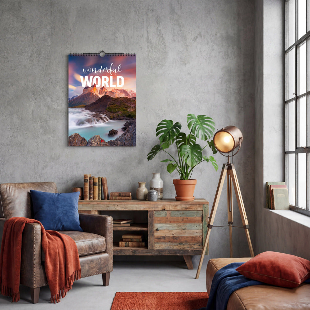 Wonderful World Kalender 2027 (66 x 24 cm)