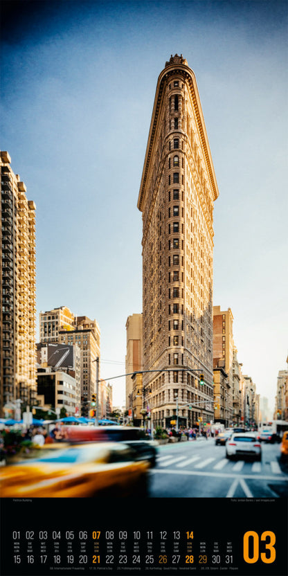 Inside New York Kalender 2027 (66 x 33 cm)