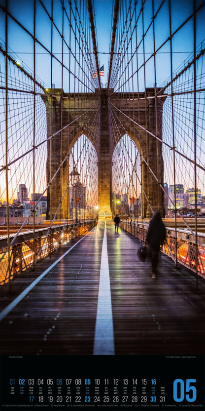Inside New York Kalender 2027 (66 x 33 cm)