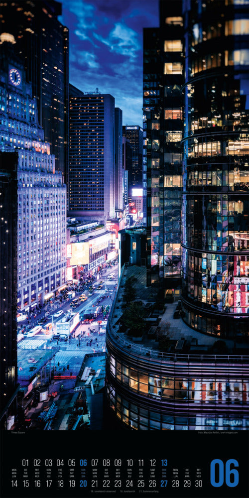 Inside New York Kalender 2027 (66 x 33 cm)