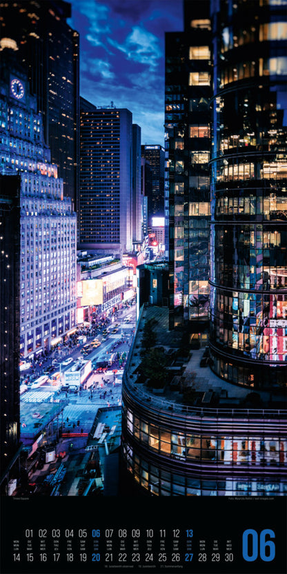 Inside New York Kalender 2027 (66 x 33 cm)