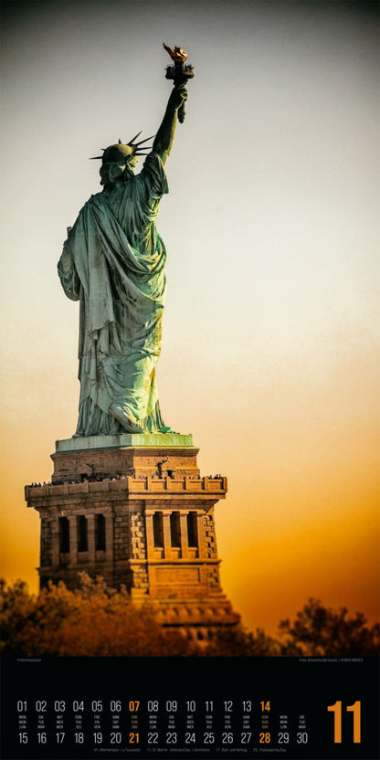 Inside New York Kalender 2027 (66 x 33 cm)