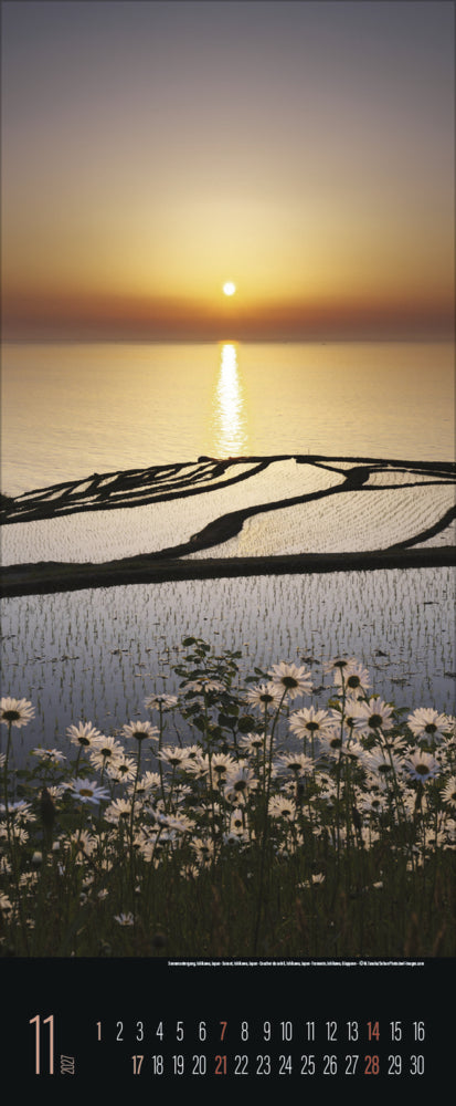Spirit of Earth Kalender 2027 (69 x 28 cm)