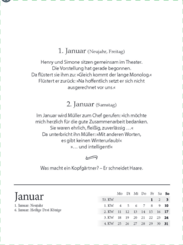 Witze - Tagesabreisskalender 2027 (22 x 16.2 cm)