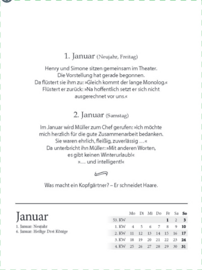 Witze - Tagesabreisskalender 2027 (22 x 16.2 cm)