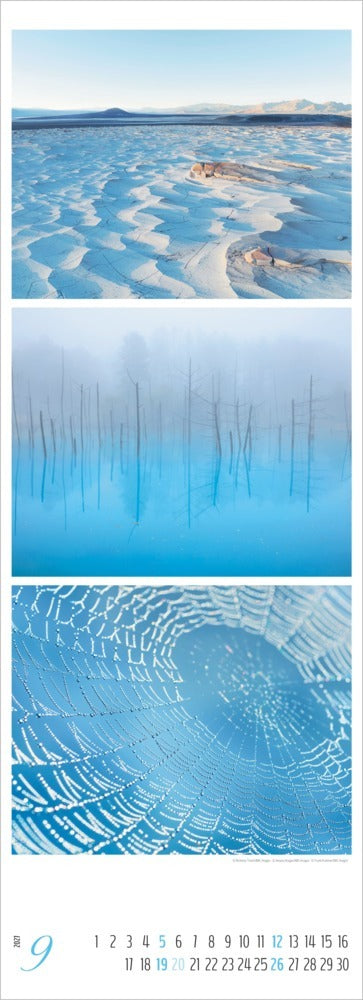 Colours of Nature - Tripletskalender 2027 (69 x 25 cm)