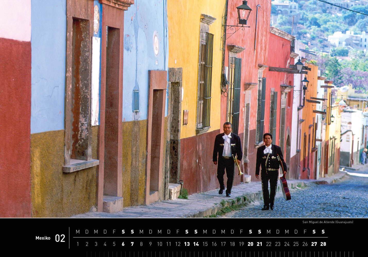 Mexiko Premiumkalender 2027 (33.5 x 50 cm)