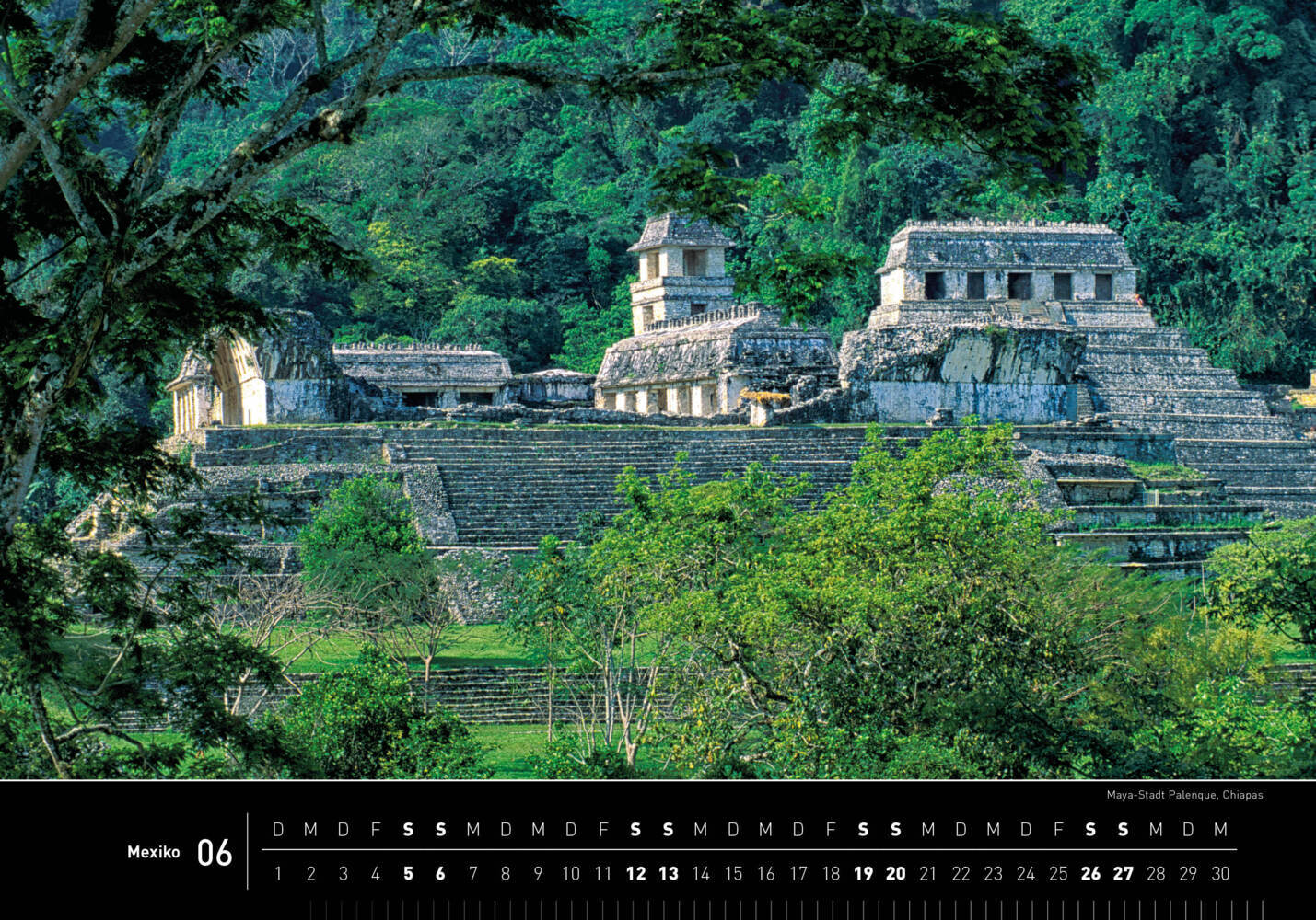 Mexiko Premiumkalender 2027 (33.5 x 50 cm)