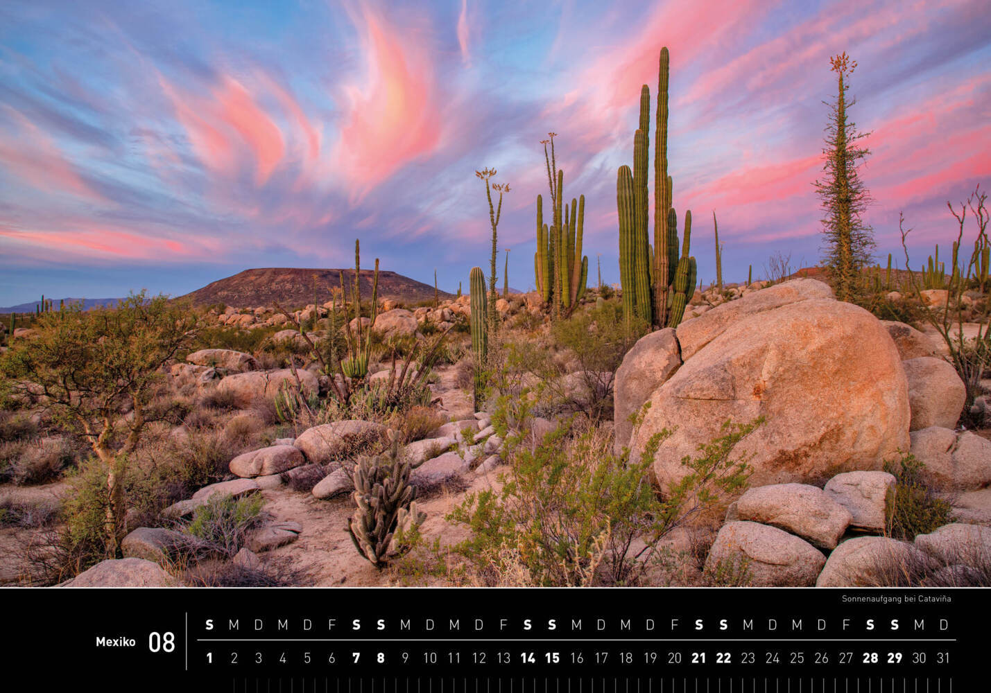 Mexiko Premiumkalender 2027 (33.5 x 50 cm)