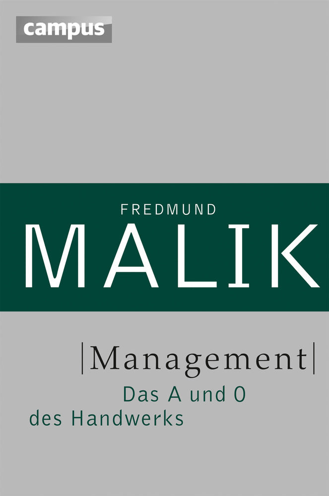 Management (Fredmund Malik)