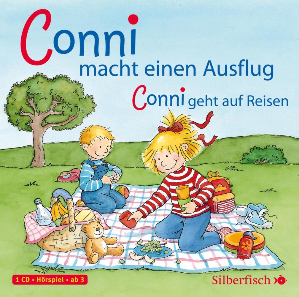 Conni macht einen Ausflug / Conni geht auf Reisen, 1 Audio-CD (Liane Schneider)