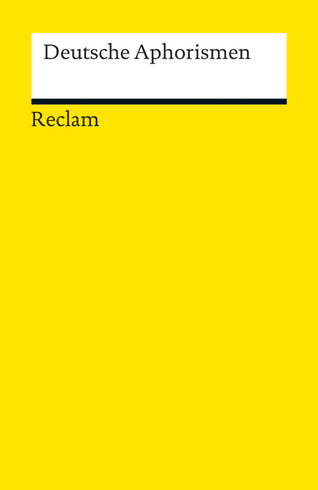 Deutsche Aphorismen (Friedemann Spicker)