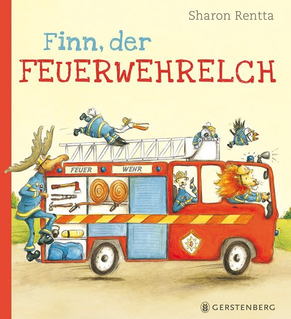 Finn, der Feuerwehrelch (Sharon Rentta)