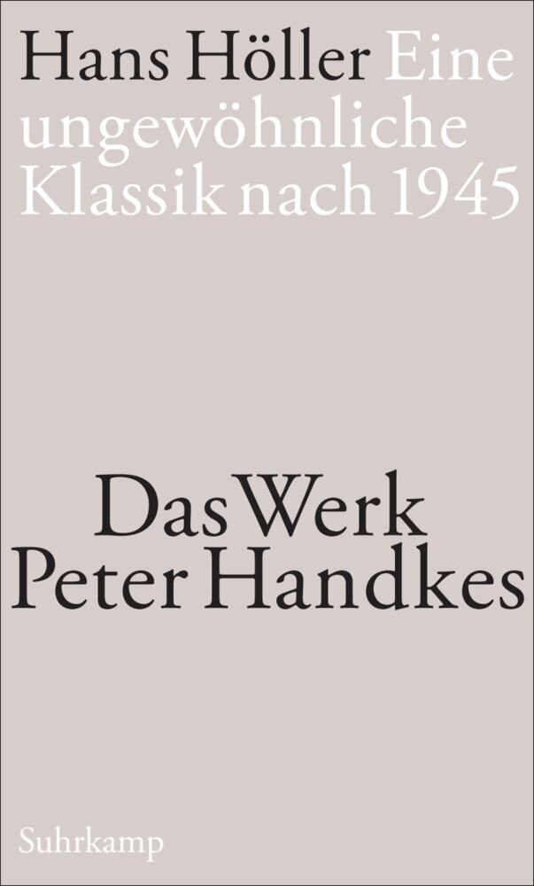 Eine ungewöhnliche Klassik nach 1945 (Hans Höller)