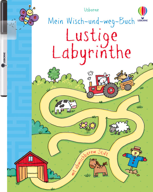 Mein Wisch-und-weg-Buch, Lustige Labyrinthe (Jessica Greenwell)