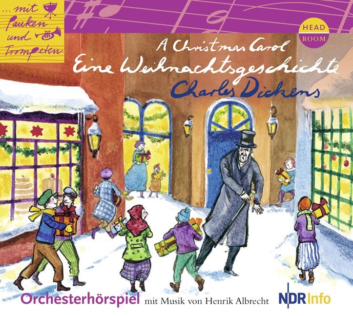 A Christmas Carol, Eine Weihnachtsgeschichte, 1 Audio-CD (Charles Dickens)