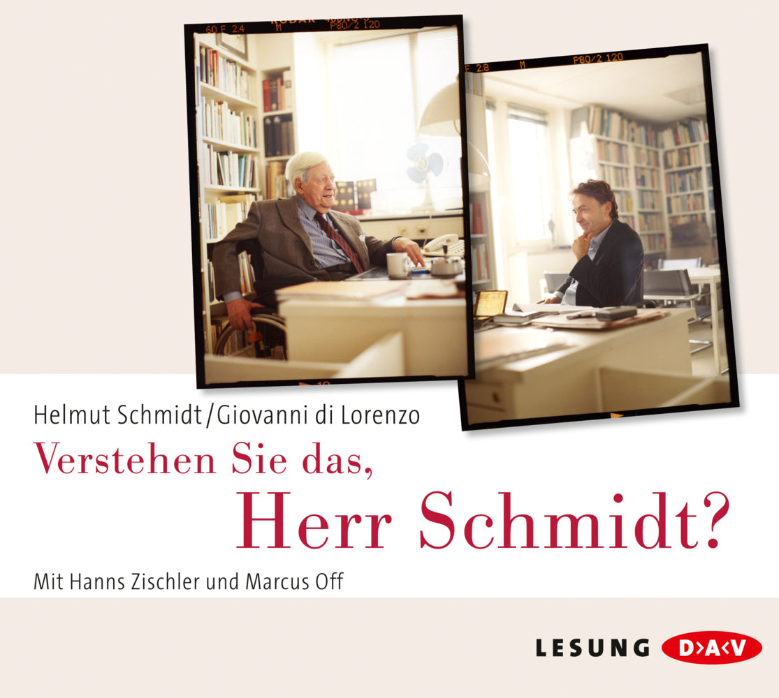 Verstehen Sie das, Herr Schmidt?, 3 Audio-CDs (Helmut Schmidt)