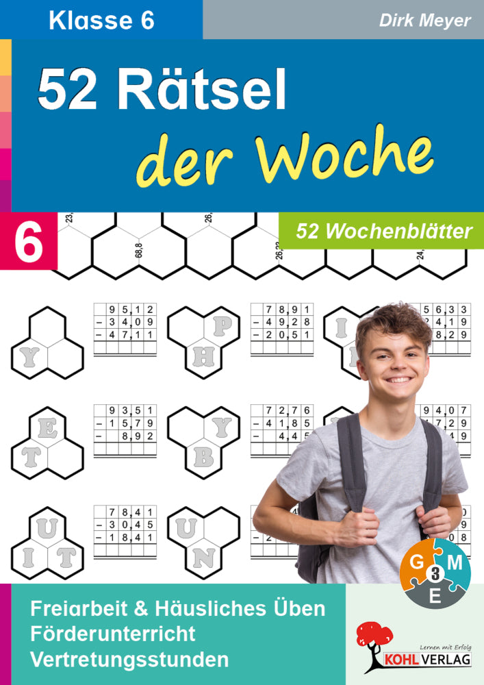 52 Rätsel der Woche, 6. Schuljahr (Hans-J. Schmidt)